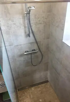 Salle de bains dans l'établissement Le 139'