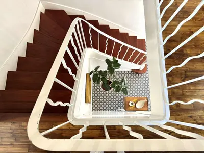 Plan de l'établissement Maison 5 chambres à 150 m de la plage, rénovée, jardin, proche restaurants et commerces - FR-1-481-161
