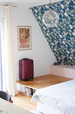 Un ou plusieurs lits dans un hébergement de l'établissement La Chambre d'Agapè