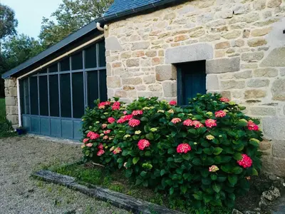 Jardin de l'établissement L’ERMITAGE DE KERGUEN