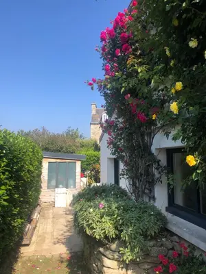 Jardin de l'établissement Villa aux roses