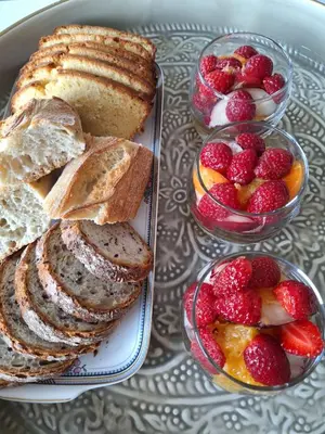 Nourriture dans le B&B/chambre d'hôtes ou à proximité
