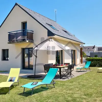 LocaLise - M19 - Ty Mervent - Maison avec jardin clos - A 2 pas de la plage - animaux admis - wifi inclus - draps inclus