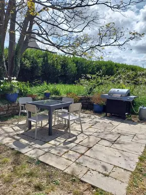 Jardin de l'établissement Petit gîte du Manoir de Keryvoas