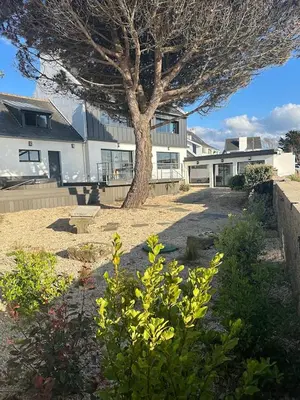 Jardin de l'établissement Villa les dunes