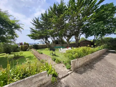 Jardin de l'établissement 712-Villa Lezarouan a 300m des plages