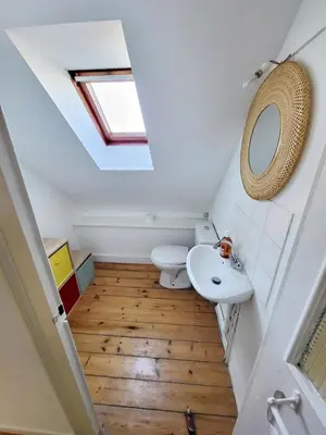 Salle de bains dans l'établissement 717- Villa Locqueran a 200m du port