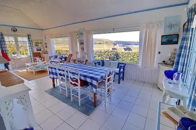 Coin salon dans l'établissement 669-Villa Roz Veur a la baie des trepasses