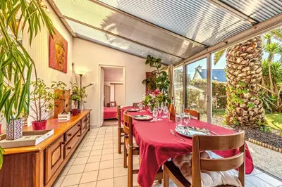 Plan de l'établissement Maison Aubépines -Jolie maison avec piscine privée
