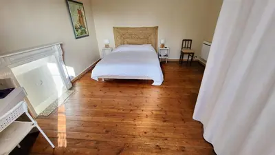 Un ou plusieurs lits dans un hébergement de l'établissement 719 - Villa Hortensias au calme entre terre et mer