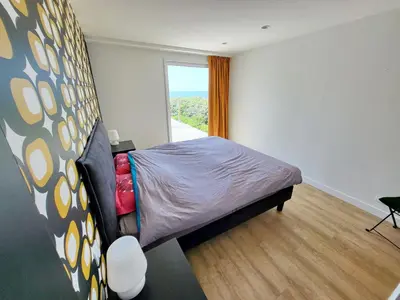 Un ou plusieurs lits dans un hébergement de l'établissement 713-Villa du Roz-Grand confort