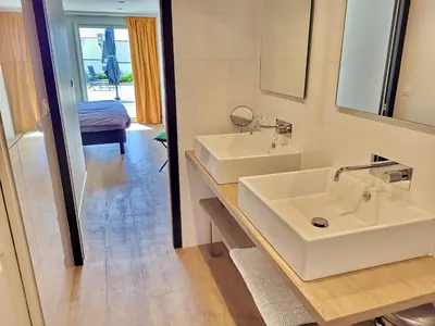 Salle de bains dans l'établissement 713-Villa du Roz-Grand confort