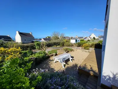Jardin de l'établissement 714-Ker Tiny a 300m de la mer et du GR34