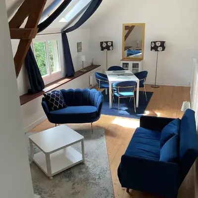 Maison cosy avec extérieur et piscine partagée