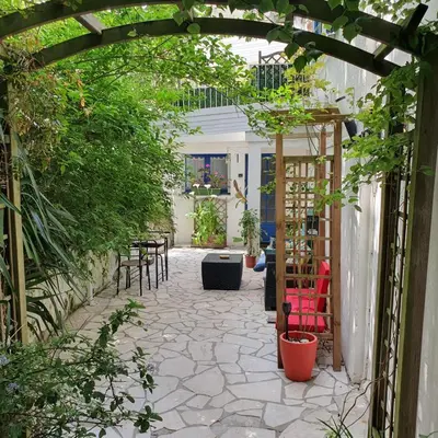 Jardin de l'établissement Appartement La Garance, Gites de Daumesnil