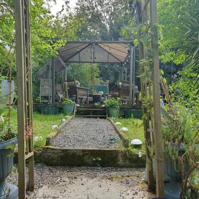 Jardin de l'établissement Appartement La Garance, Gites de Daumesnil