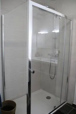 Salle de bains dans l'établissement Flik-en-flac - Appartement à 20m de la plage