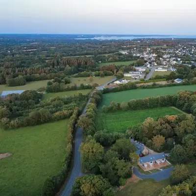 Ferme du rest entre terre et mer