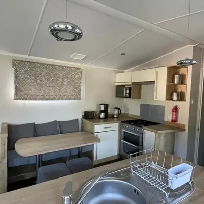 Mobilhome 6 pers - 3 Ch-terrasse- Domaine de Kerlann