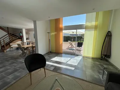 Coin salon dans l'établissement Ker Askol