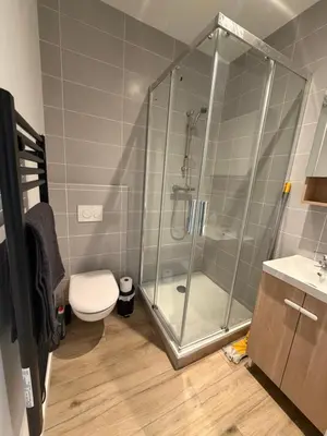 Salle de bains dans l'établissement Brest Centre Studio