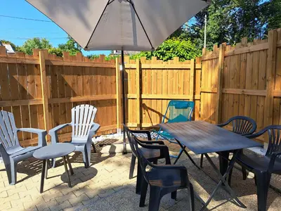 Terrasse ou espace extérieur de l'établissement Studio Pleuven