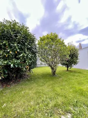 Jardin de l'établissement -Ty Léodele- maison Concarneau