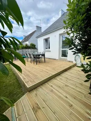 Bâtiment de la maison de vacances
