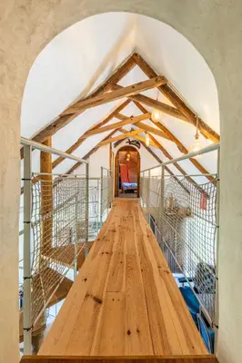 Plan de l'établissement Superbe chaumière en bord de mer