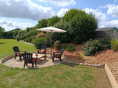 Jardin de l'établissement Gîte Ar Friz Vihan