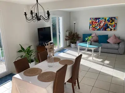Plan de l'établissement Maison non fumeur - jardin 5 personnes proche des plages finistériennes
