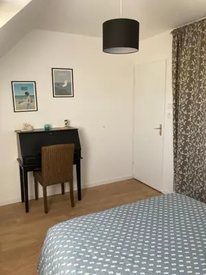 Plan de l'établissement Maison non fumeur - jardin 5 personnes proche des plages finistériennes