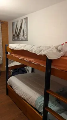 Un ou plusieurs lits dans un hébergement de l'établissement L'Ankou guest house