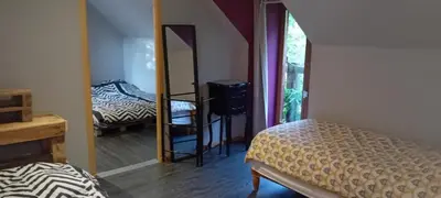 Un ou plusieurs lits dans un hébergement de l'établissement Maison Canal de Nantes à Brest