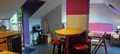 Télévision ou salle de divertissement dans l'établissement Maison Canal de Nantes à Brest