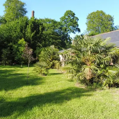 Jardin de l'établissement Maison Canal de Nantes à Brest