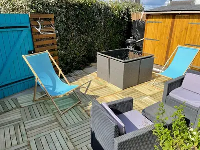 Terrasse ou espace extérieur de l'établissement Penty Melwenn