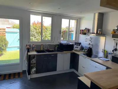 Cuisine ou kitchenette dans l'établissement Penty Melwenn