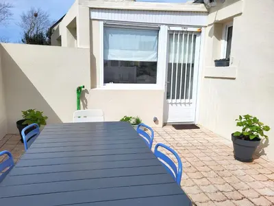 Balcon ou terrasse dans l'établissement Petit cocon de la mer d'Iroise