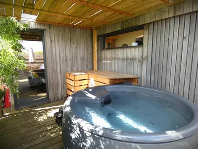Plan de l'établissement Cottage chaleureux avec Sauna & Jacuzzi