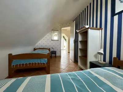 Un ou plusieurs lits dans un hébergement de l'établissement 480-Villa des dunes de St Tugen