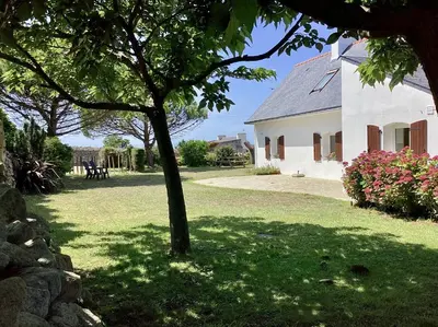 Jardin de l'établissement 480-Villa des dunes de St Tugen