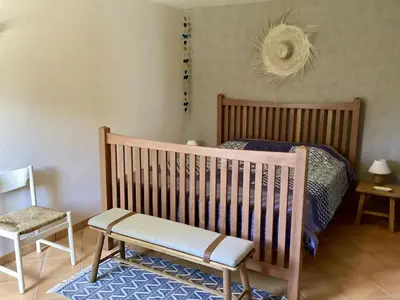 Un ou plusieurs lits dans un hébergement de l'établissement 480-Villa des dunes de St Tugen