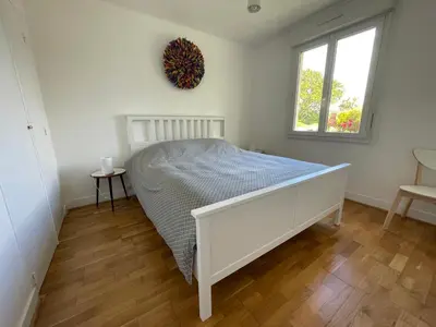Un ou plusieurs lits dans un hébergement de l'établissement Maison Mboa