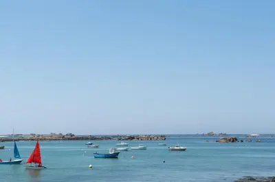Paysage naturel près de la maison de vacances