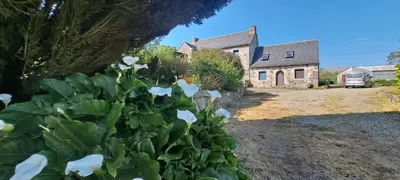 Jardin de l'établissement Havre de paix à 15 min de la mer