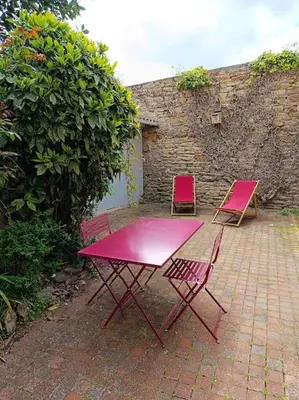 Plan de l'établissement Chez Louisette Centre ville et plages à pied!
