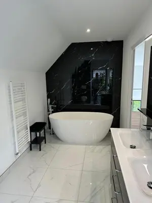 Salle de bains dans l'établissement VILLA BENODET 4 Etoiles