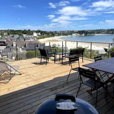 Ty Reuz - Maison avec 40 m2 de terrasse vue mer à Morgat
