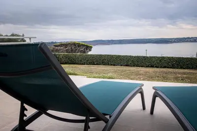 Paysage naturel près de la maison de vacances